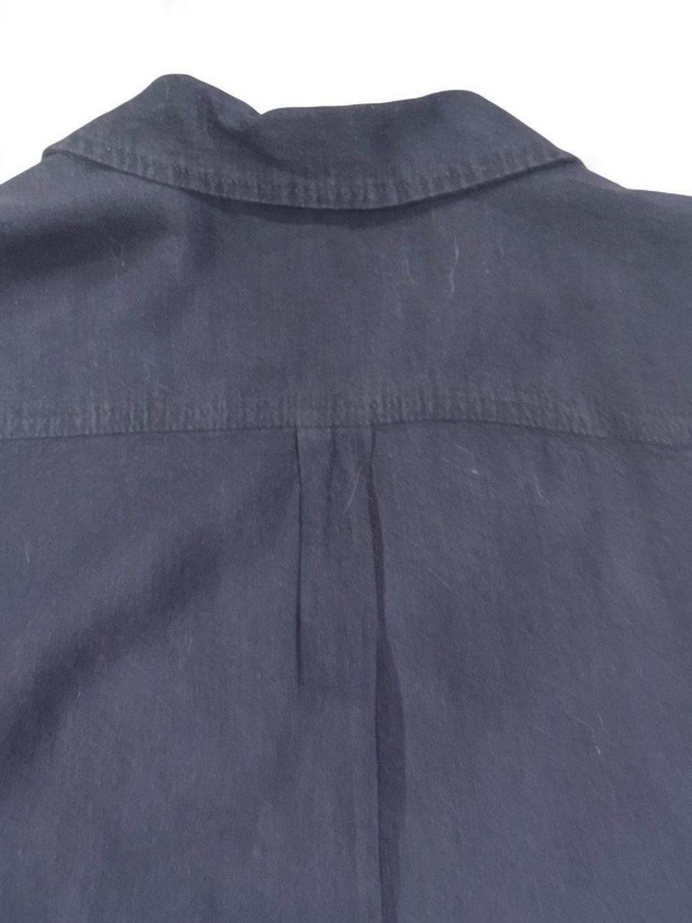 Free People navy blue Linen Cotton Top - Picture 7 of 8